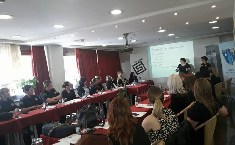Workshop for policewomen on the topic of raising awareness on discrimination in the workplace was held in Sarajevo