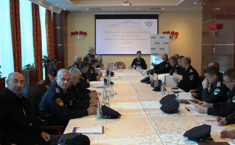 Workshop on "Gender sensitive police practice " held for police officers of MOI of Tuzla Canton