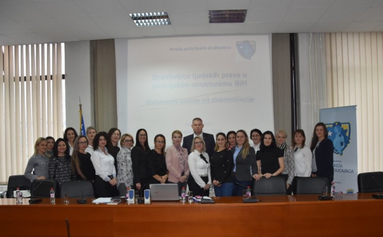 The Chief Commander of the Court Police of FBiH Dženad Grošo supported "Policewomen's Network" Association