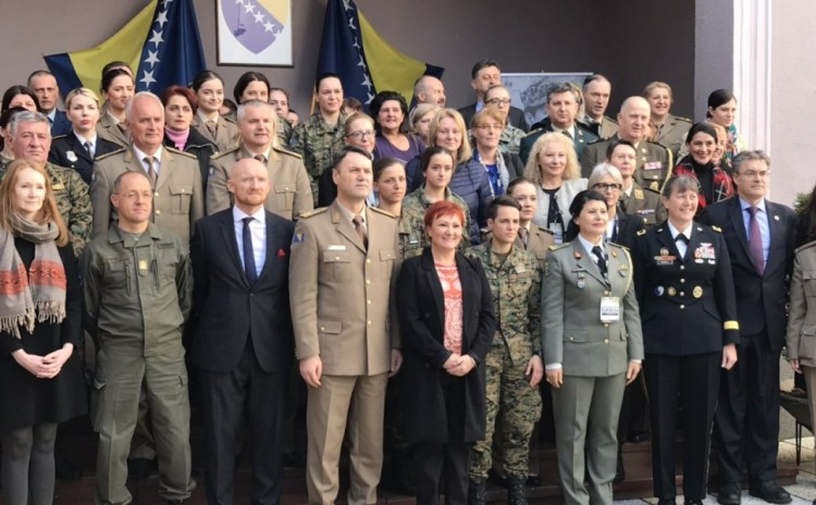 U organizaciji ZS OS BiH održana Konferencija Mreže načelnika glavnih stožera „Žene, mir i sigurnost“