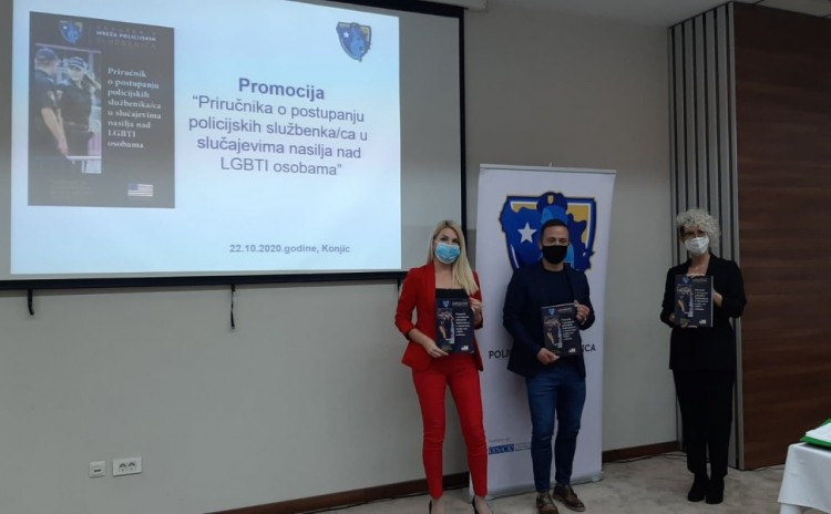 Promocija Priručnika o postupanju policijskih službenika/ca u slučajevima nasilja nad LGBTI osobama