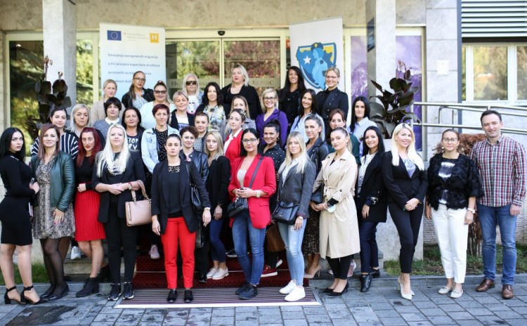 Policewomen from whole BiH at the Workshop on the role of policewomen in the process of reducing irregular migration