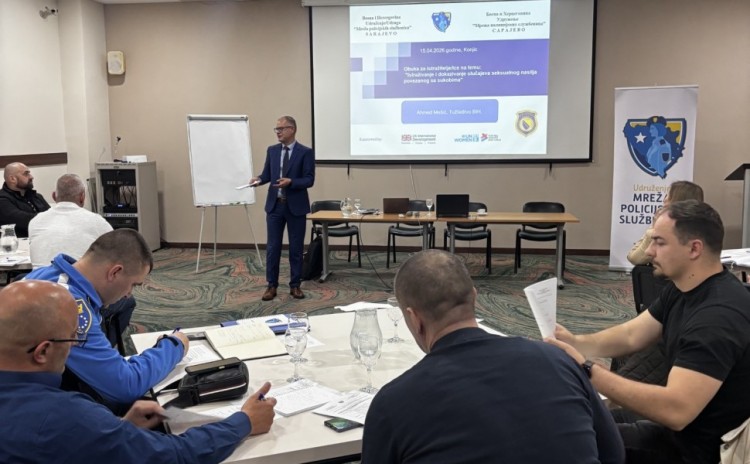 U Konjicu održana radionica na temu "Istraživanje i dokazivanje slučajeva seksualnog nasilja povezanog sa sukobima"